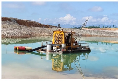 Dewatering in ja ela and sri lanka